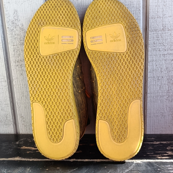 ADIDAS Pharrell X Tennis Hu | 'Dip-Dyed Collection | Yellow - Picture 5 of 6